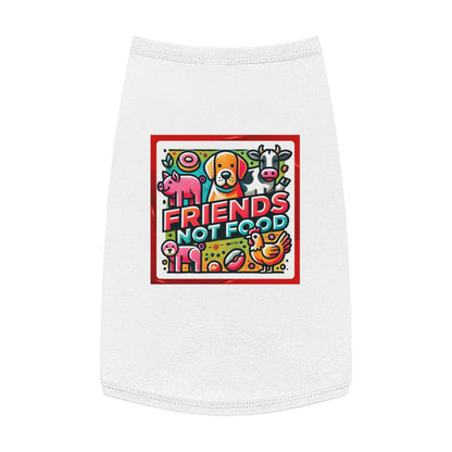 Friends Not Food - Dog Tank Top