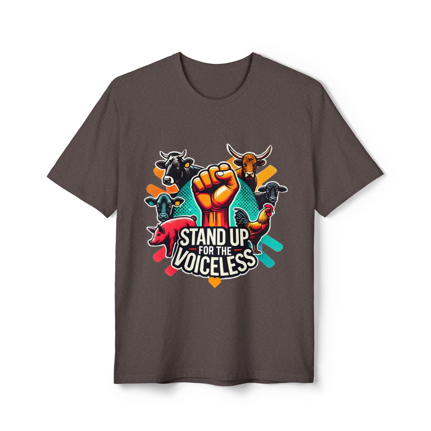 Stand Up for the Voiceless - Unisex Recycled Tee