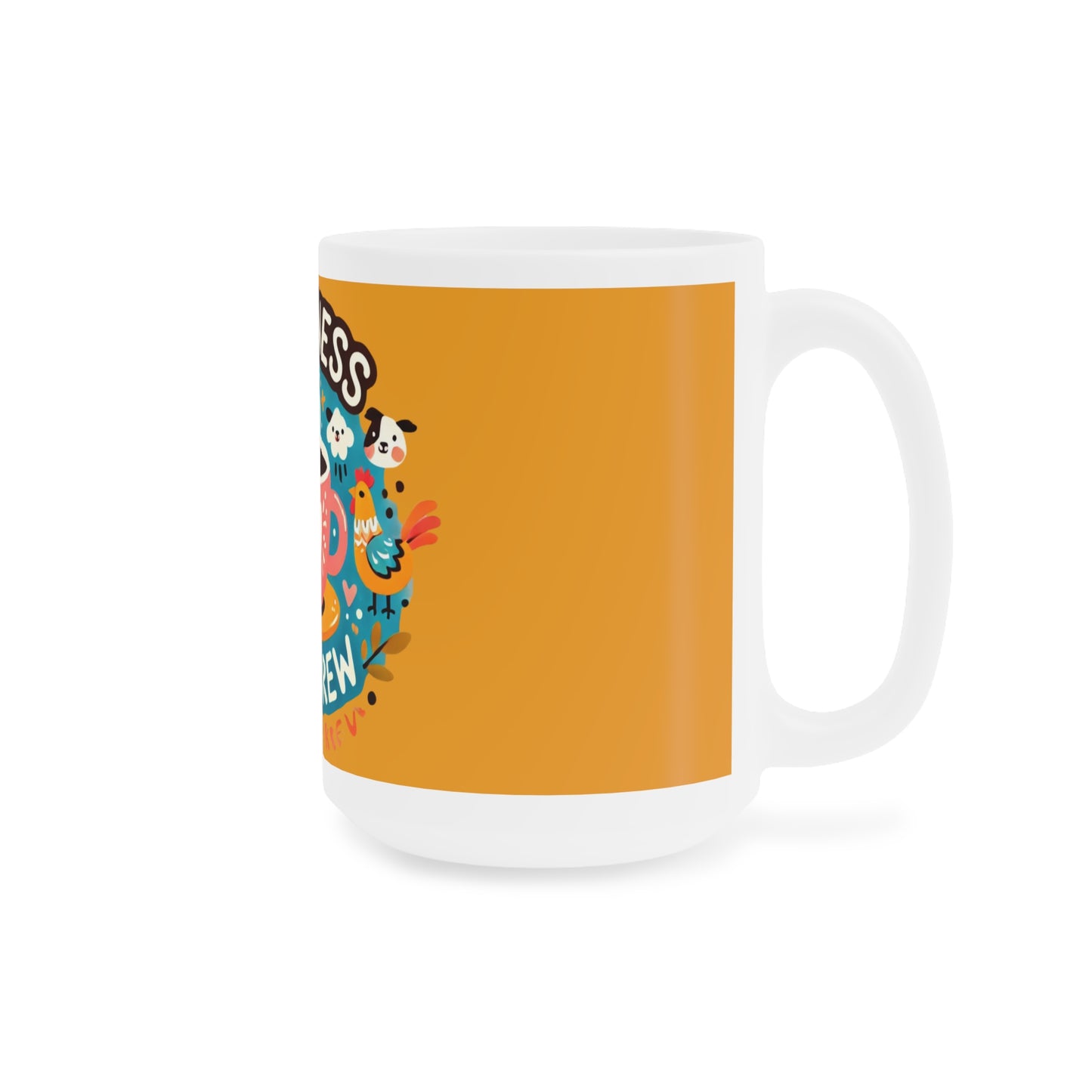 Ceramic Mugs (11oz\15oz\20oz) - Kindness is My Brew