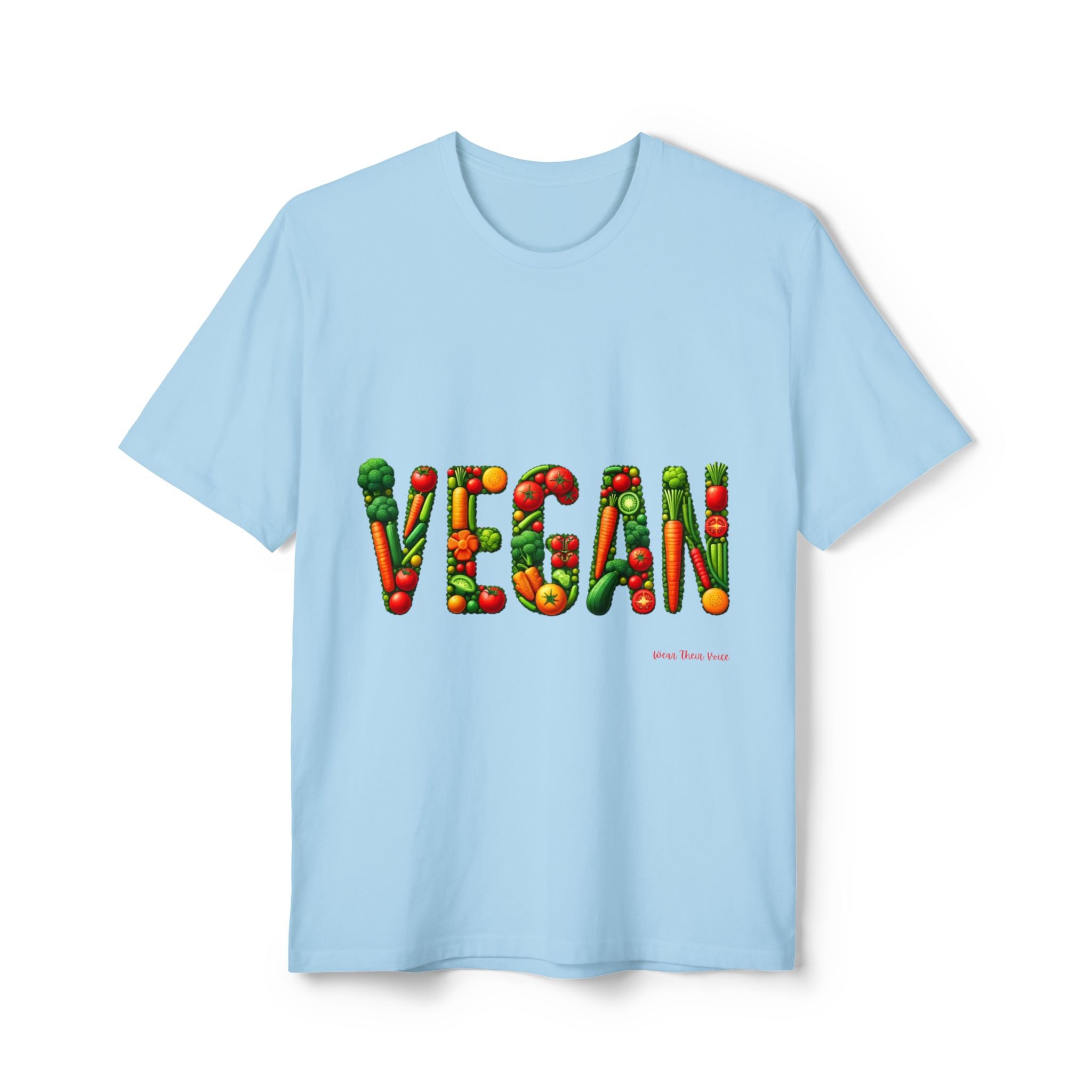 VEGAN Vegetable Design - Unisex Recycled Tee