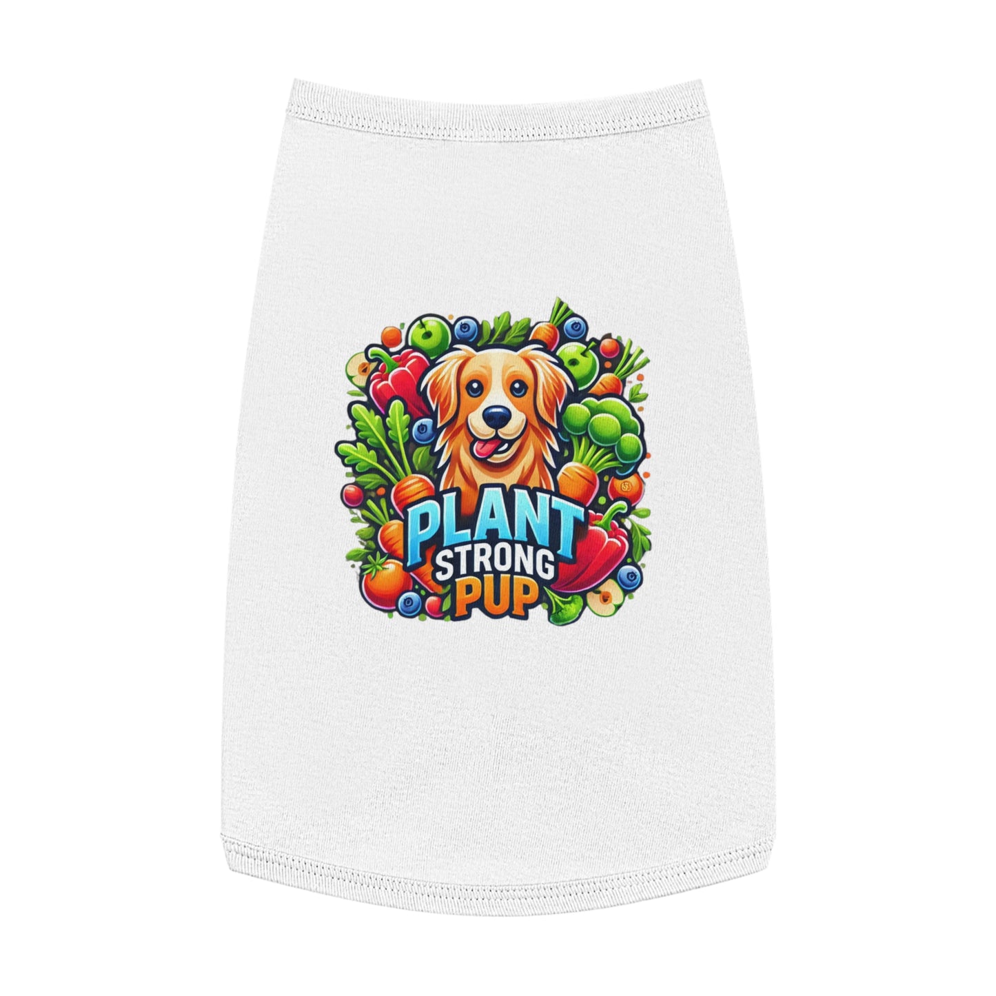 Plant-Strong Pup - Dog Tank Top