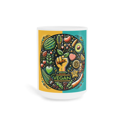 Ceramic Mugs (11oz\15oz\20oz) - VEGAN