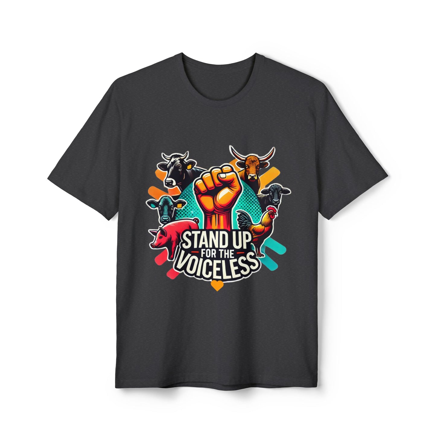 Stand Up for the Voiceless - Unisex Recycled Tee