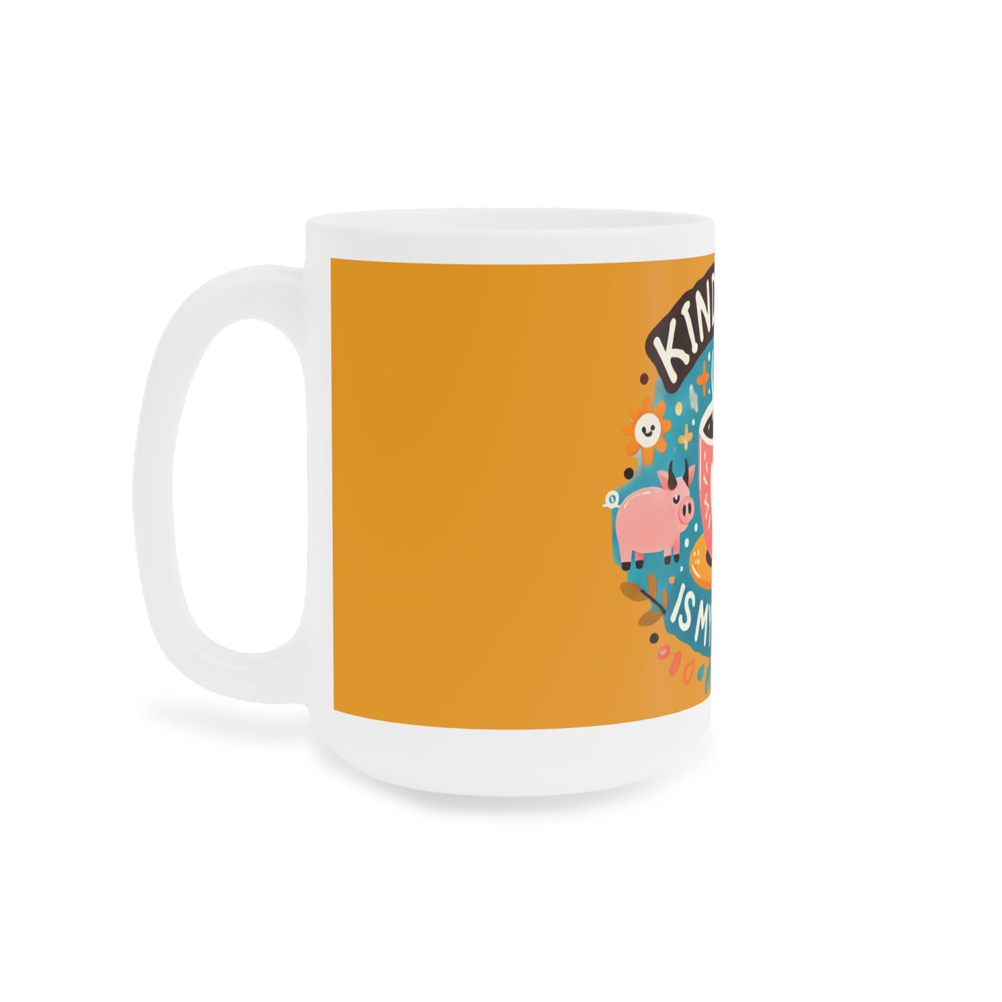 Ceramic Mugs (11oz\15oz\20oz) - Kindness is My Brew