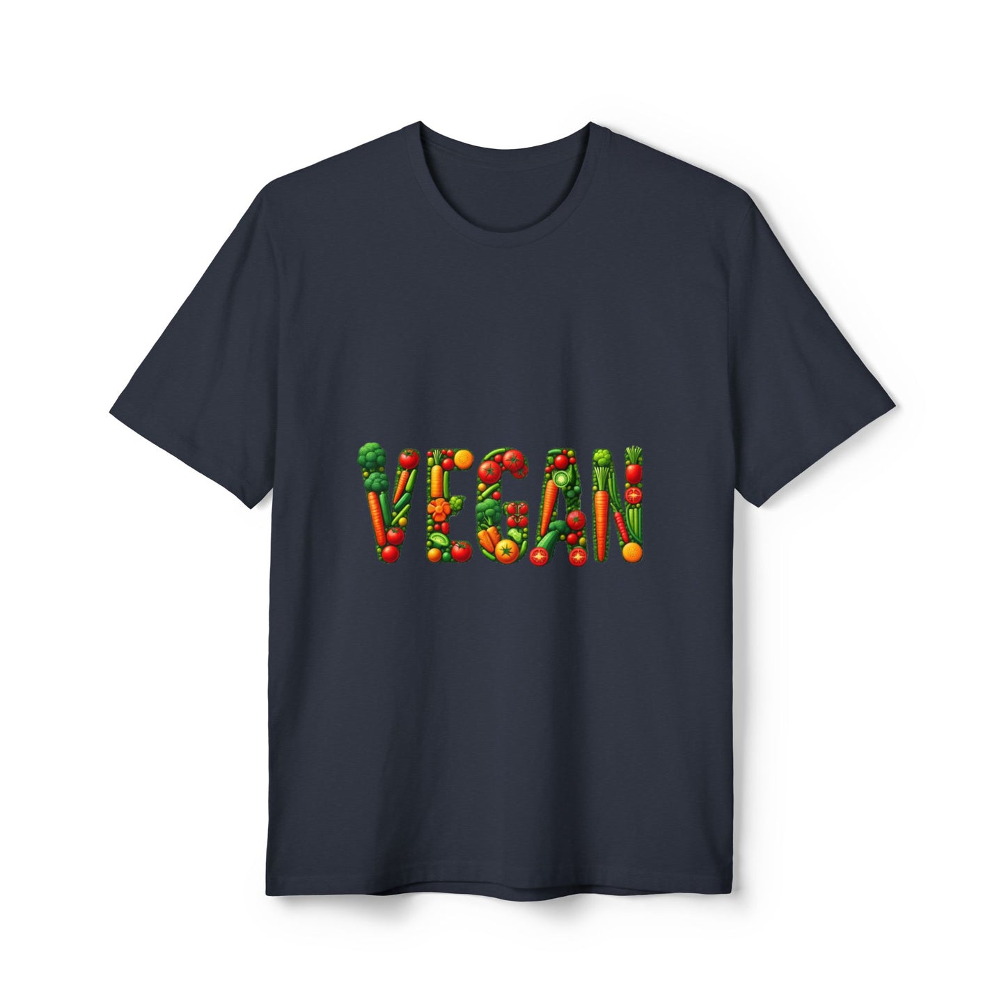 VEGAN Vegetable Design - Unisex Recycled Tee