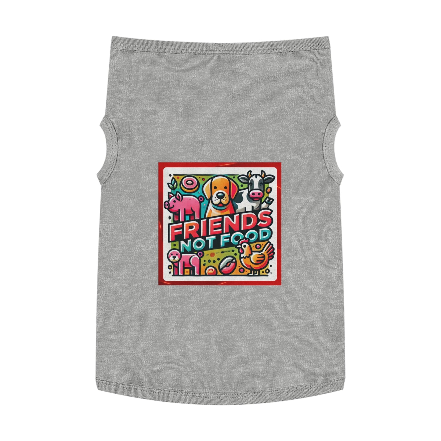 Friends Not Food - Dog Tank Top