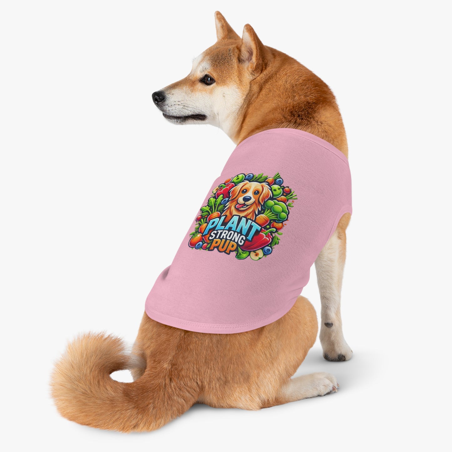 Plant-Strong Pup - Dog Tank Top