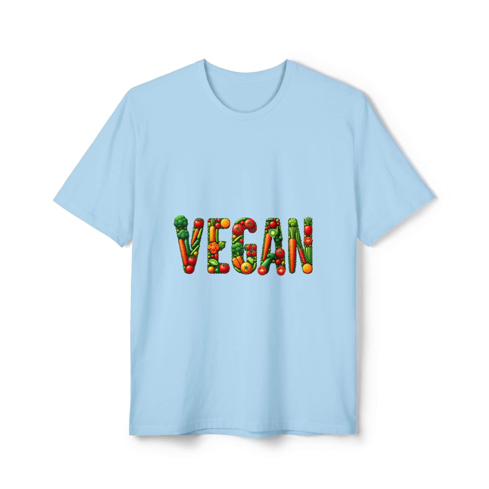 VEGAN Vegetable Design - Unisex Recycled Tee