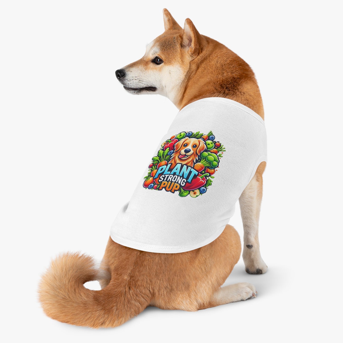 Plant-Strong Pup - Dog Tank Top