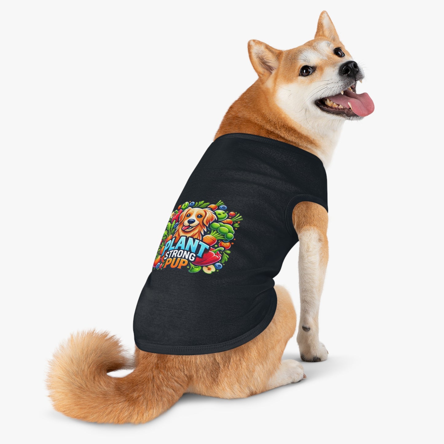 Plant-Strong Pup - Dog Tank Top