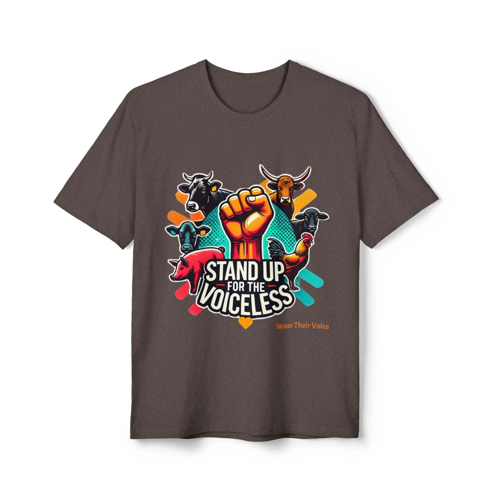 Stand Up for the Voiceless - Unisex Recycled Tee