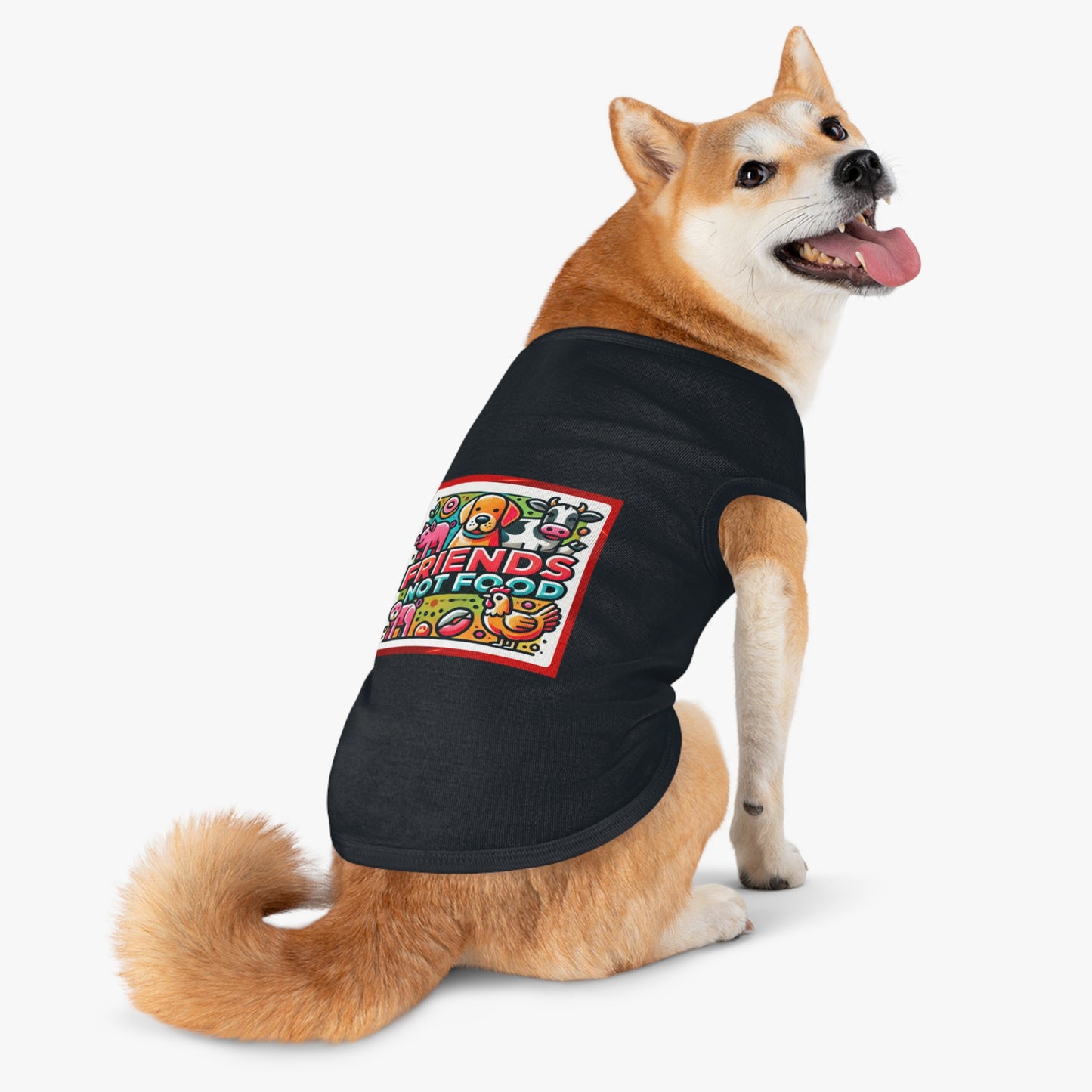 Friends Not Food - Dog Tank Top