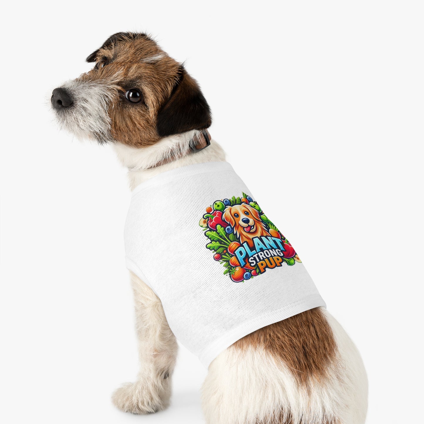 Plant-Strong Pup - Dog Tank Top