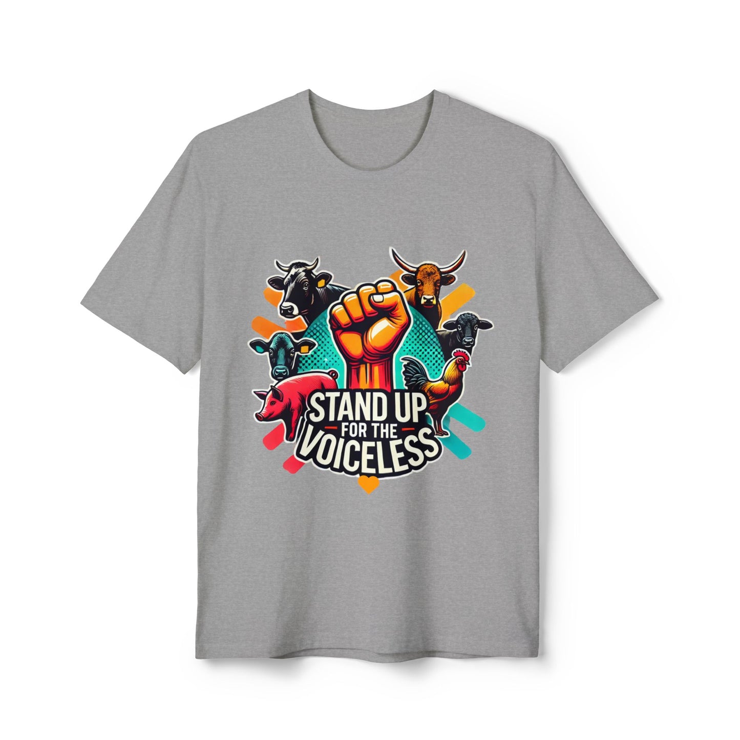 Stand Up for the Voiceless - Unisex Recycled Tee