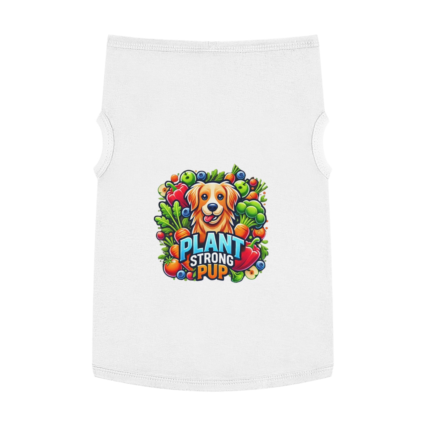 Plant-Strong Pup - Dog Tank Top