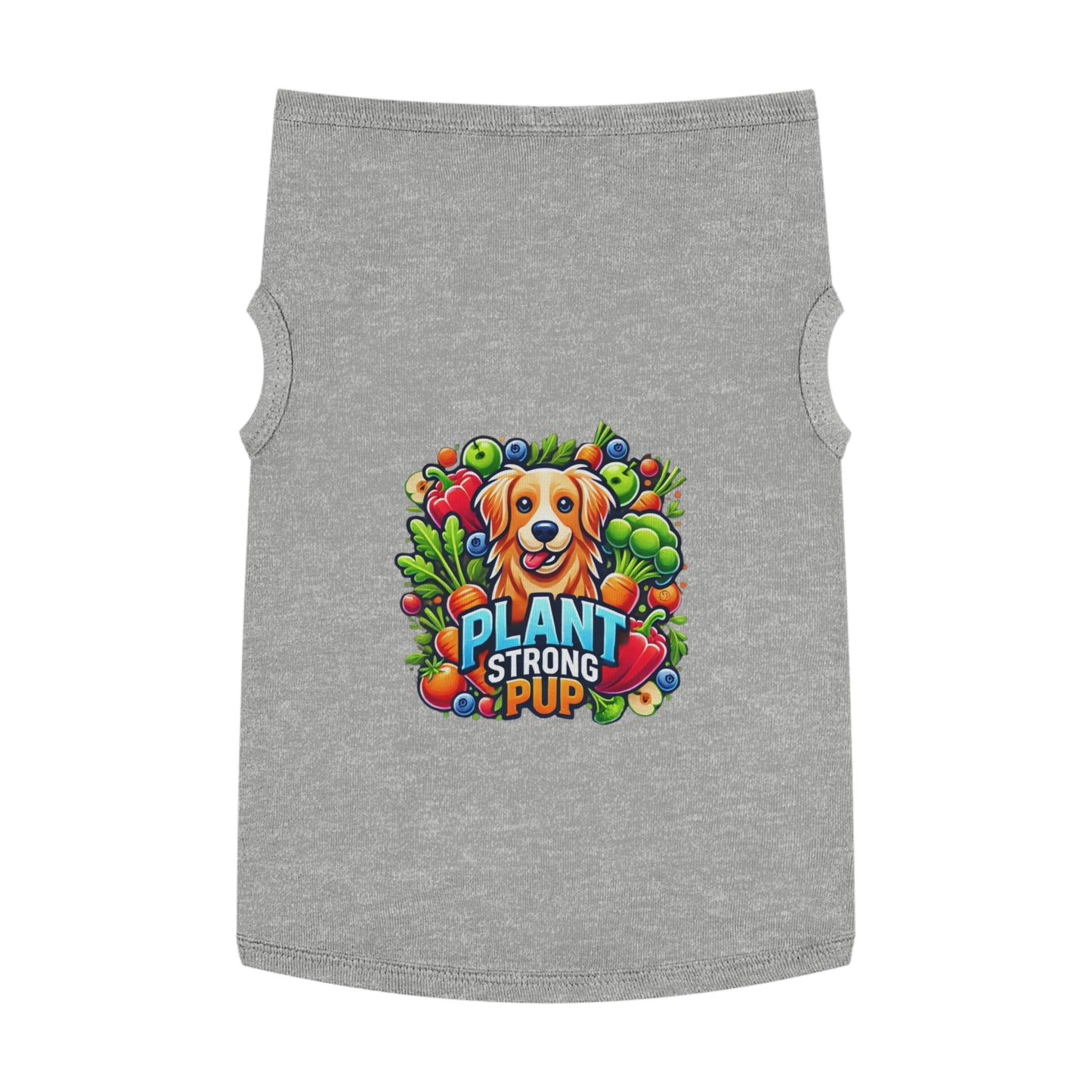 Plant-Strong Pup - Dog Tank Top