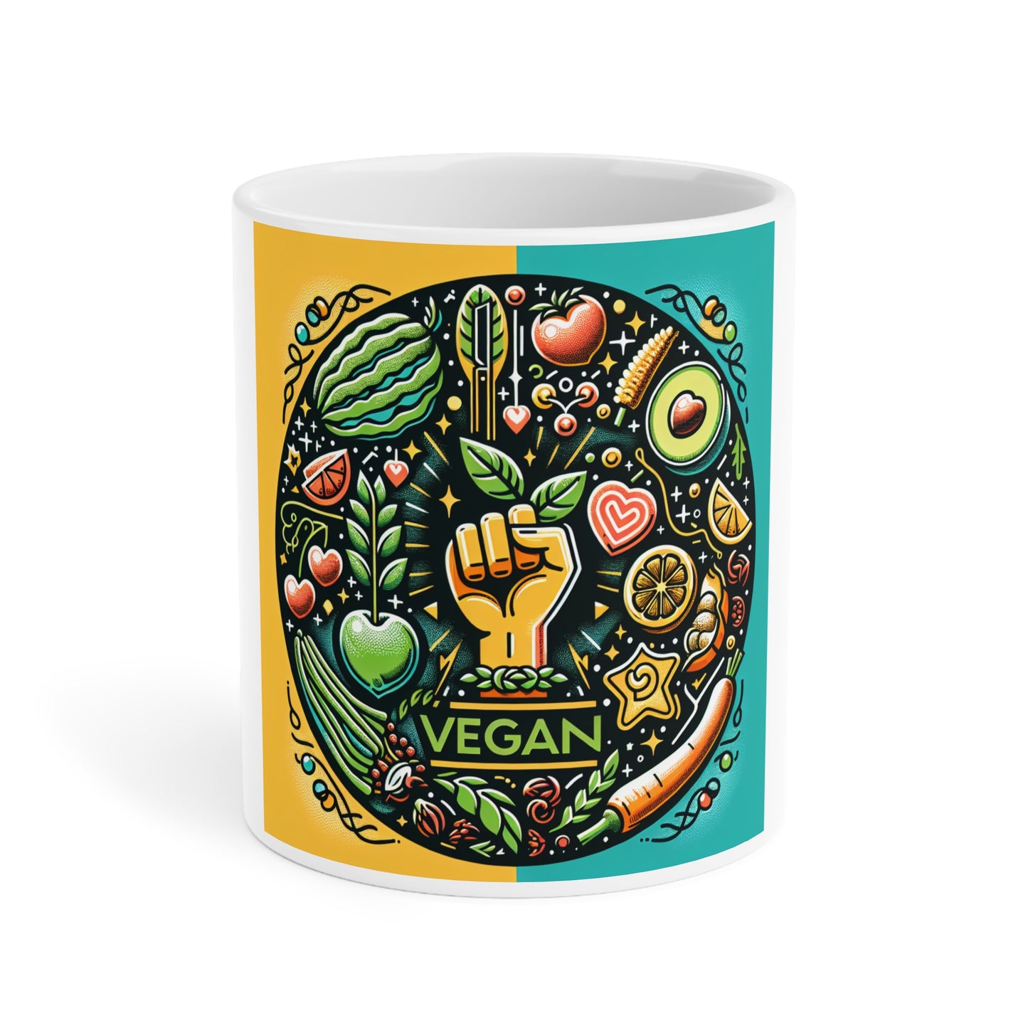 Ceramic Mugs (11oz\15oz\20oz) - VEGAN