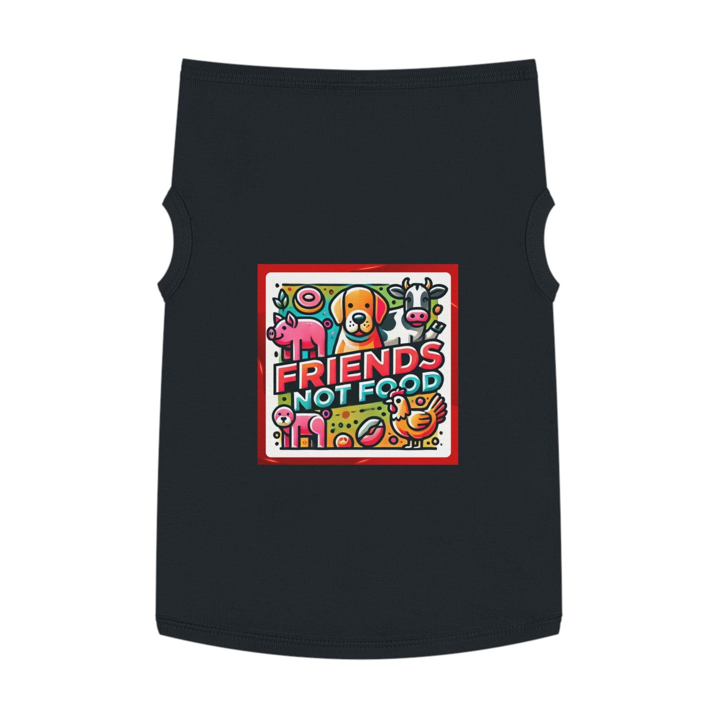 Friends Not Food - Dog Tank Top