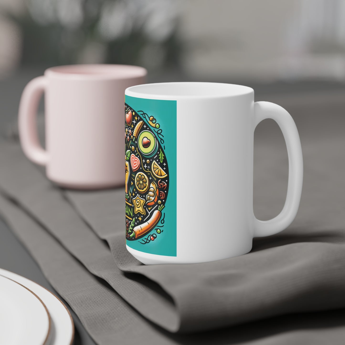 Ceramic Mugs (11oz\15oz\20oz) - VEGAN