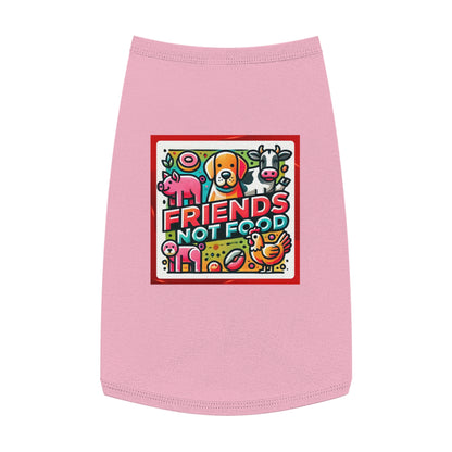 Friends Not Food - Dog Tank Top