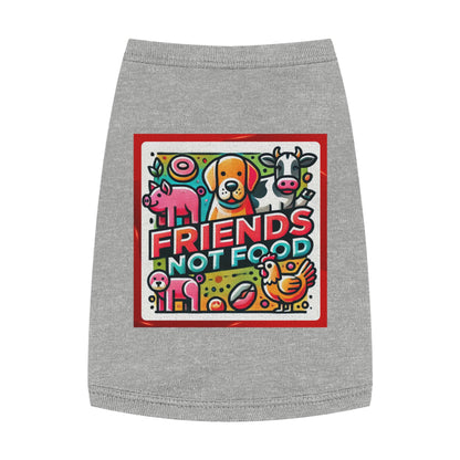 Friends Not Food - Dog Tank Top