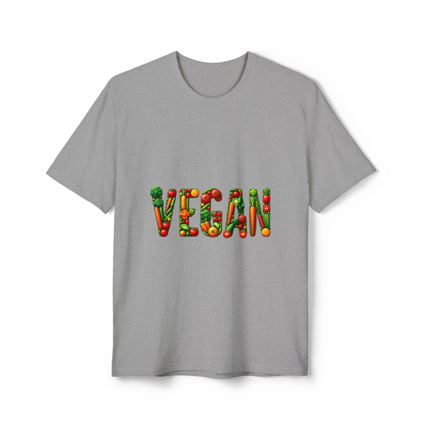 VEGAN Vegetable Design - Unisex Recycled Tee