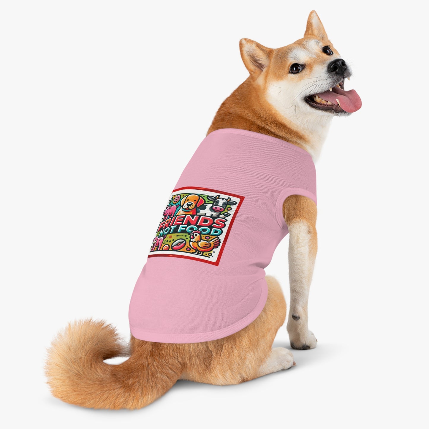 Friends Not Food - Dog Tank Top