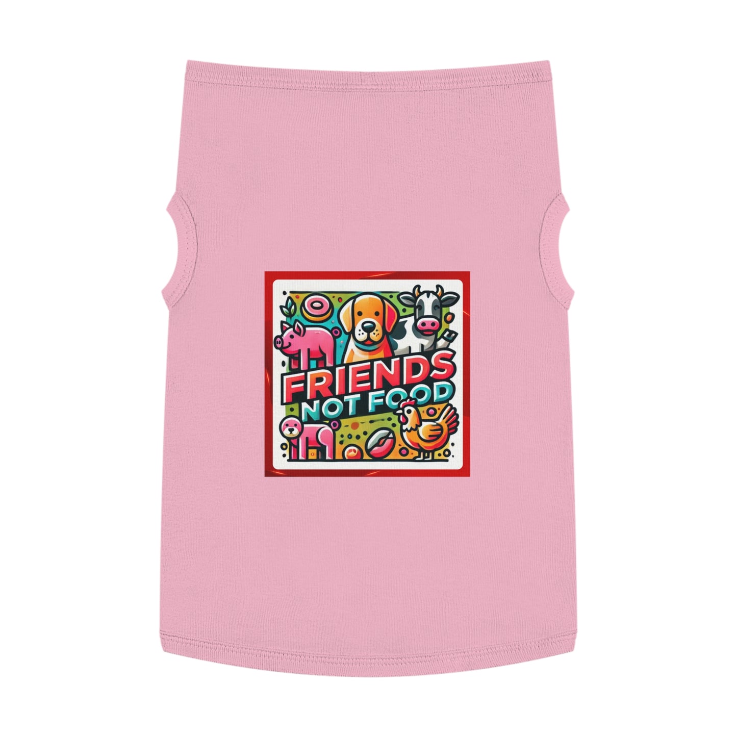 Friends Not Food - Dog Tank Top