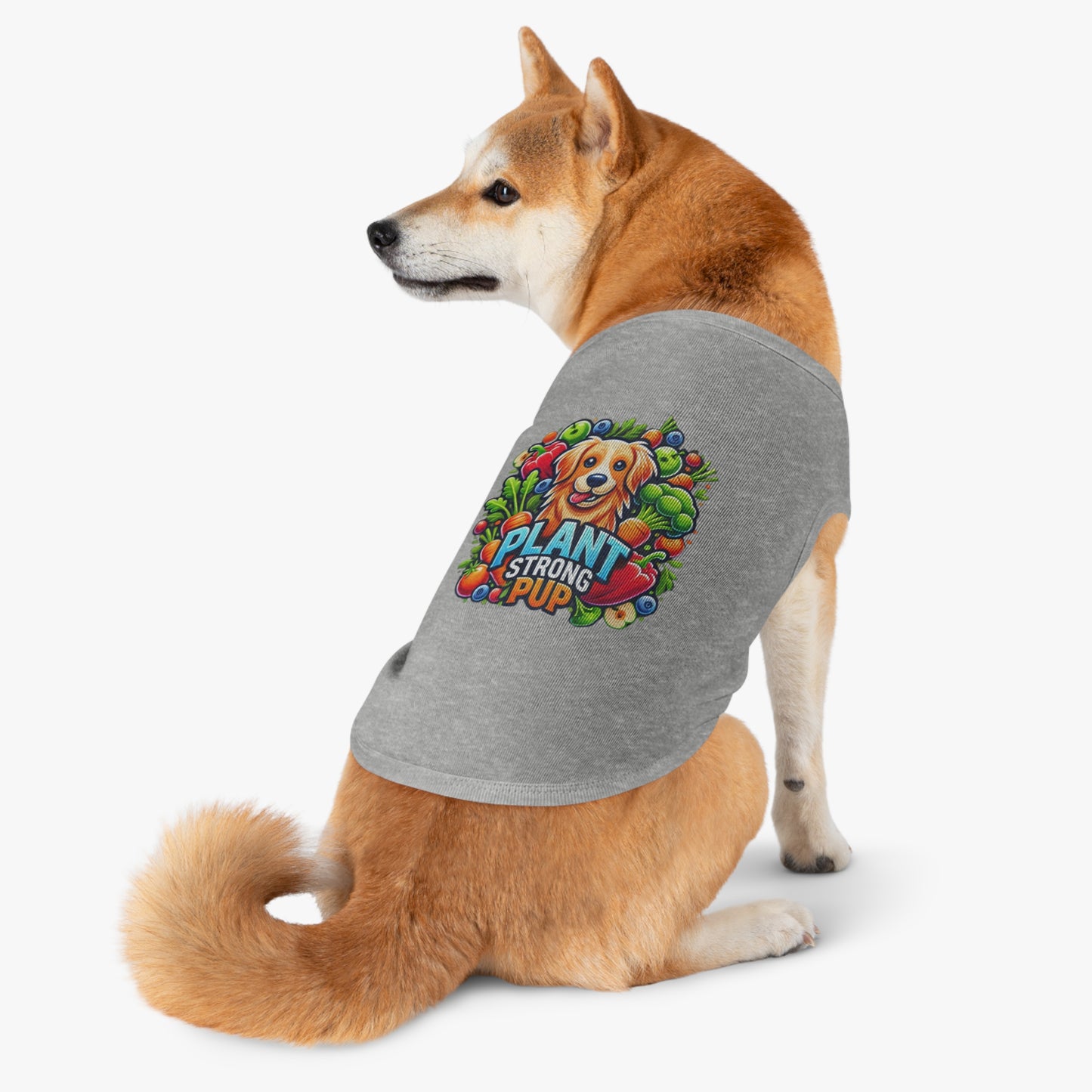 Plant-Strong Pup - Dog Tank Top