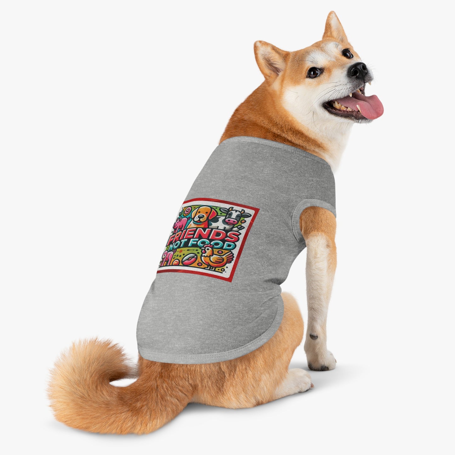 Friends Not Food - Dog Tank Top